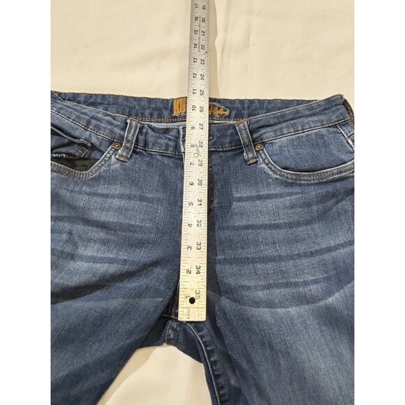 Kut from the Kloth Straight Leg Jeans Women’s Size 8 Whiskering - Picture 10 of 12